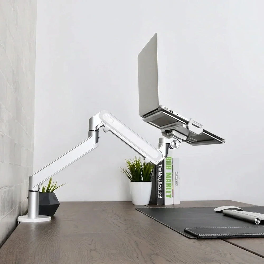 Alberenz® Laptop Arm Gas Spring Silver