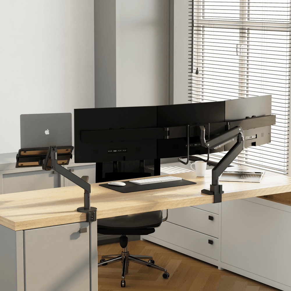 Soporte para monitores Alberenz® para 3 pantallas