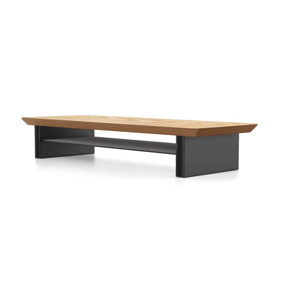 Alberenz® Rehausseur d'écran en bois de chêne - 1 moniteur